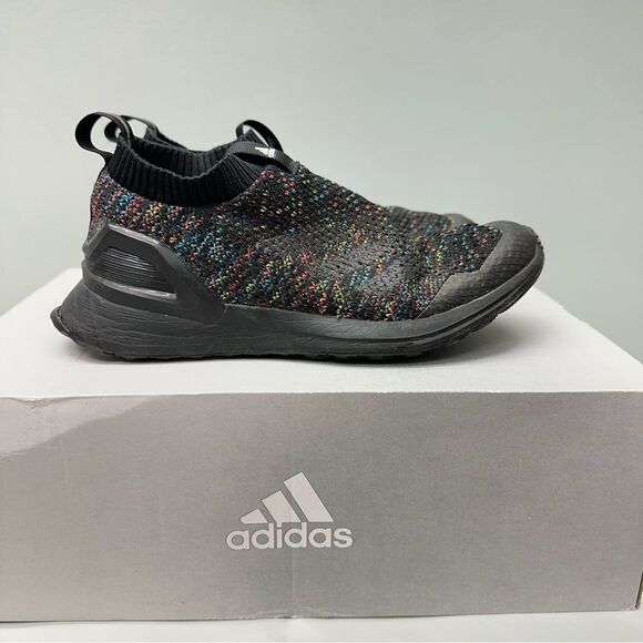 Adidas rapidarun laceless knit cloudfoam athletic shoes youth boys 5 - Picture 3 of 7
